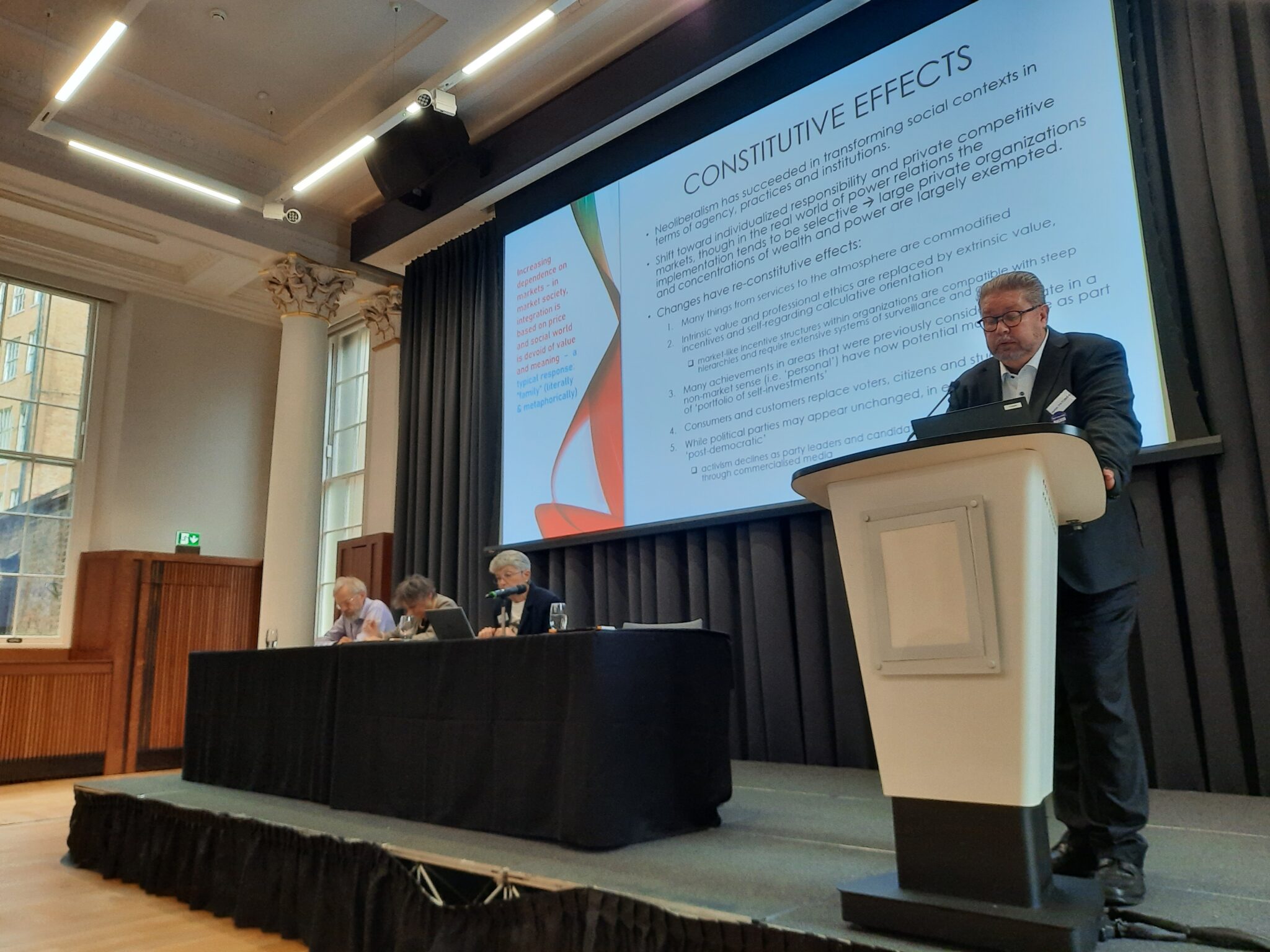 Heikki Patomäki at Annual Conference 2022, Kings College London